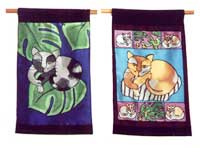 Princess Cat on Philodendron & Princess Cat, Family and Friends